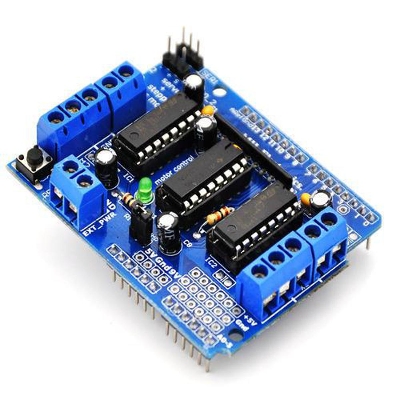 Picture of L293D Motor Driver For RC Project- Stepper/Servo Shield Picture of L293D Motor Driver For RC Project- Stepper/Servo Shield