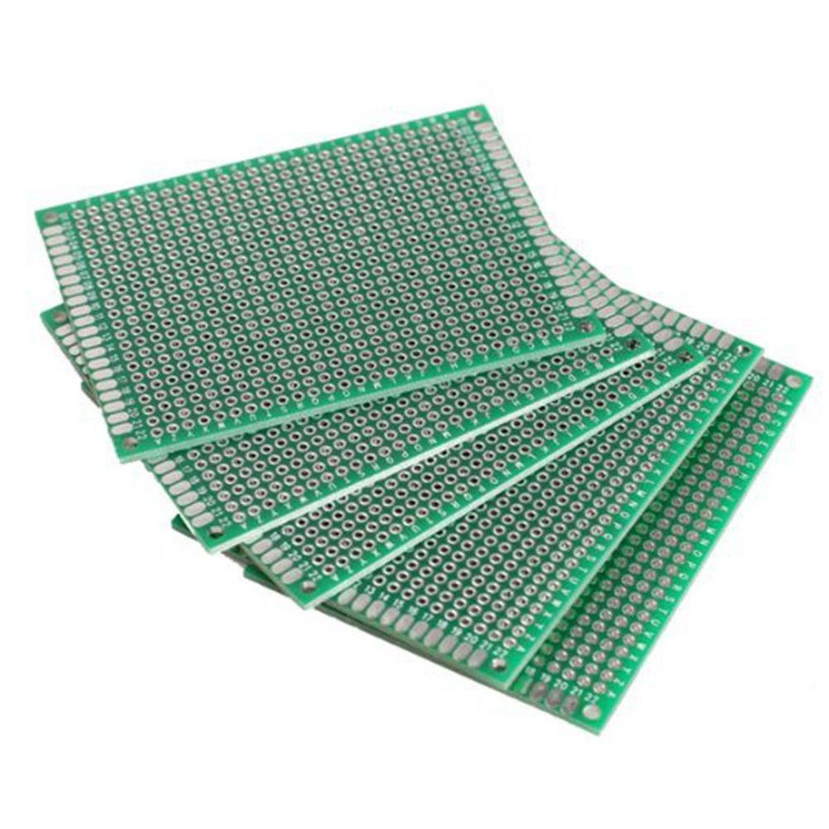 Picture of Vero Board, 6x8cm Double-Side Prototype PCB Universal Printed Circuit Board- 1pcs