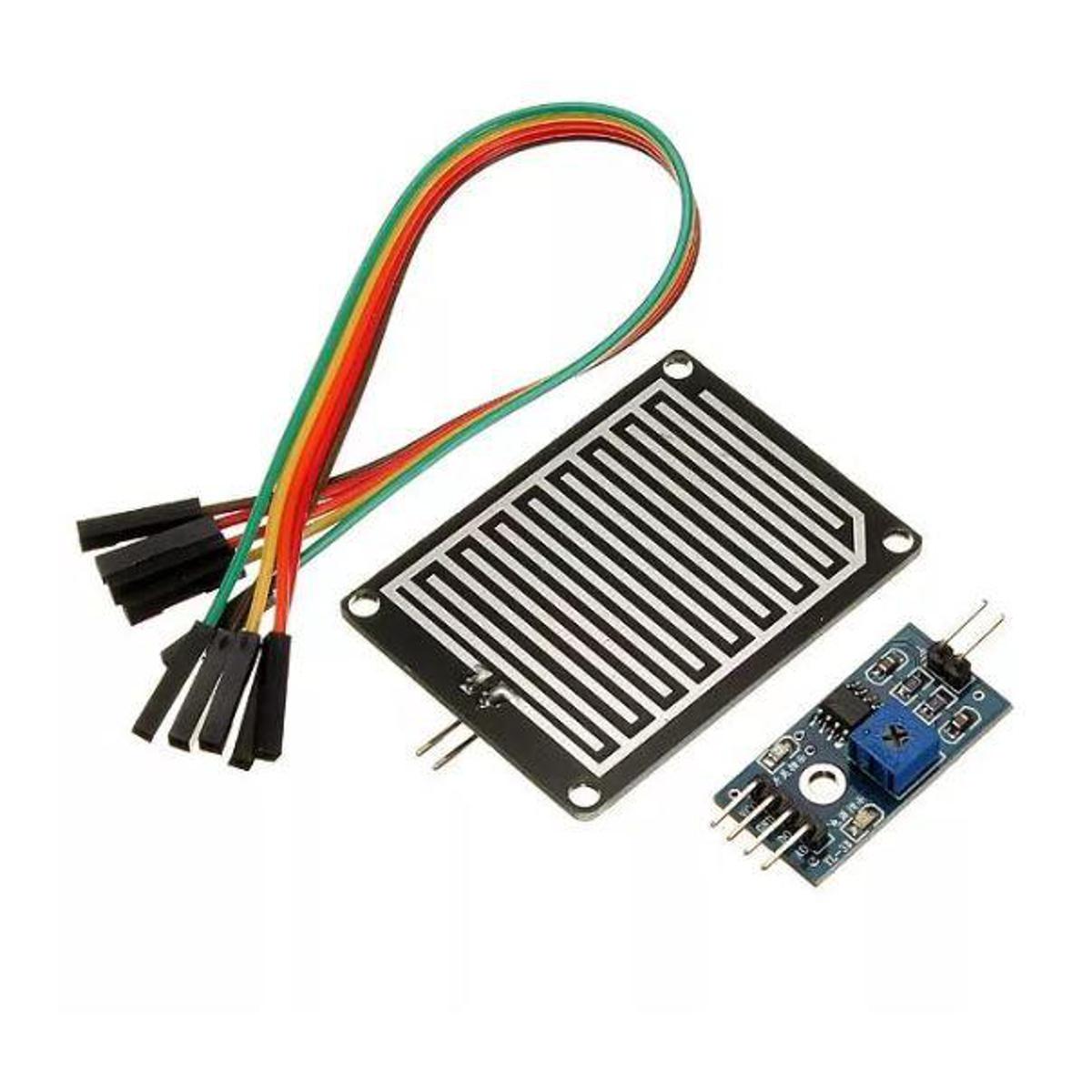 Picture of Rain Sensor Module Humidity Raindrop Weather Detection Module For Arduino Picture of Rain Sensor Module Humidity Raindrop Weather Detection Module For Arduino