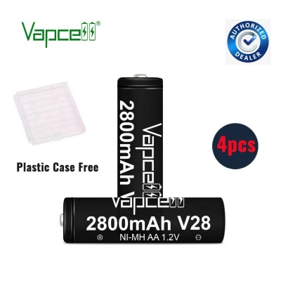 Picture of Vapcell V28 AA 2800mah 1.2V for Camera and other use- 4pcs Picture of Vapcell V28 AA 2800mah 1.2V for Camera and other use- 4pcs