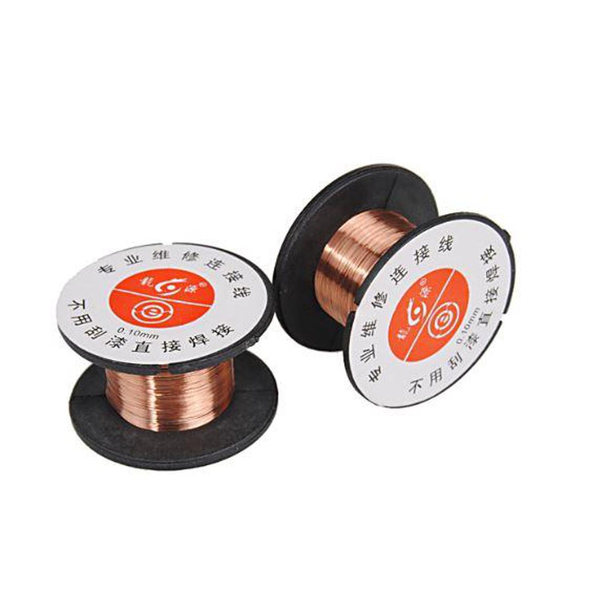 Picture of Pure Copper 0.1mm PCB Link Jumper Wire (2pcs/lot) Picture of Pure Copper 0.1mm PCB Link Jumper Wire (2pcs/lot)