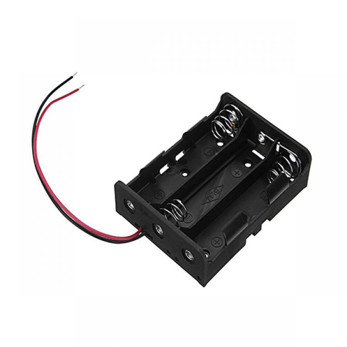 Picture of Battery Holder Case For 18650 Rechargeable Battery (DIY Kit) (3 Battery) 11.1V Series Connection
