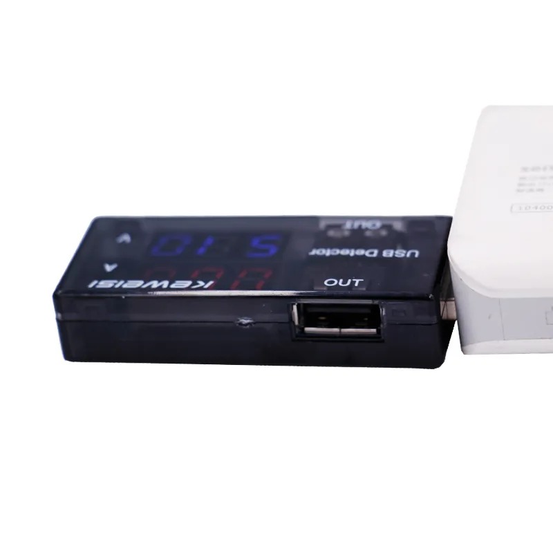 Picture of Dual Usb Voltage & Current Tester - Dual Display USB Current Voltage Meter DC Charging Detector Tester Picture of Dual Usb Voltage & Current Tester - Dual Display USB Current Voltage Meter DC Charging Detector Tester