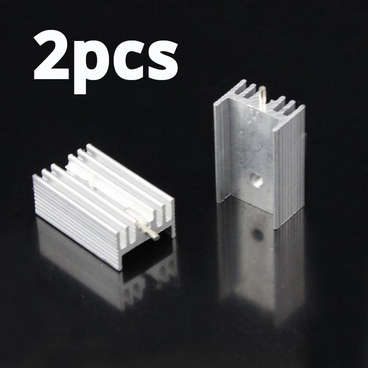 Picture of TO-220 Aluminum Heatsink- 2pcs