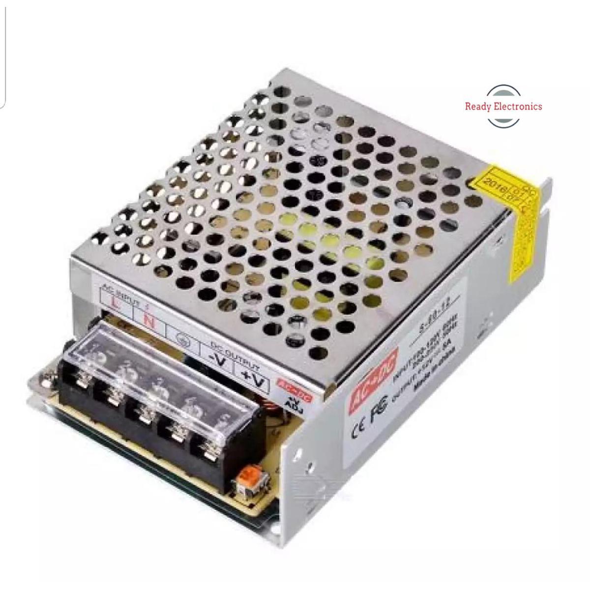 Picture of 12V, 5A DC Power Supply (SMPS)