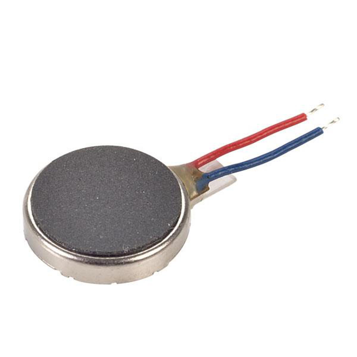 Picture of Mini Vibration Motor- DC3V Flat Coin - Multi Plug - Multi Plug