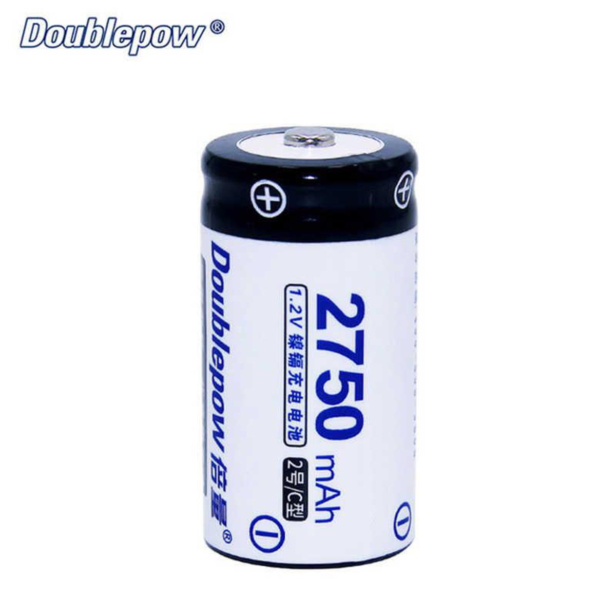 Picture of 1.2V C Size 2750mAh Ni-MH Rechargeable Battery- 1pcs, Doublepow