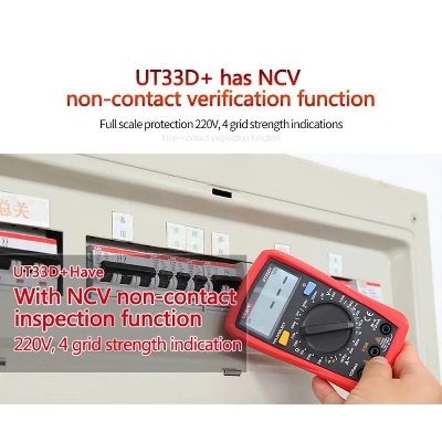 Picture of UNI-T UT33A+ Digital Pocket Multimeter Resistor Capacitor Diode Tester Backlight Auto Shutdown Picture of UNI-T UT33A+ Digital Pocket Multimeter Resistor Capacitor Diode Tester Backlight Auto Shutdown