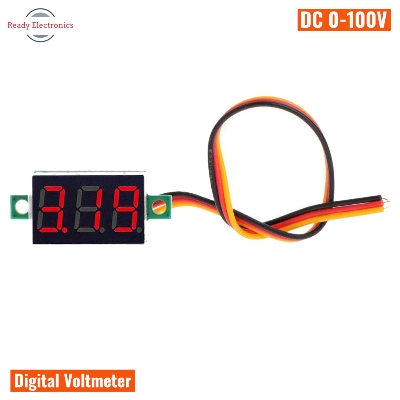 Picture of LED Display Mini 0.28 inch DC 0 -100V Digital Voltmeter 100V Volt Panel Indicator Monitor Voltage Meter-1PCS - Compact Digital Voltmeter Picture of LED Display Mini 0.28 inch DC 0 -100V Digital Voltmeter 100V Volt Panel Indicator Monitor Voltage Meter-1PCS - Compact Digital Voltmeter