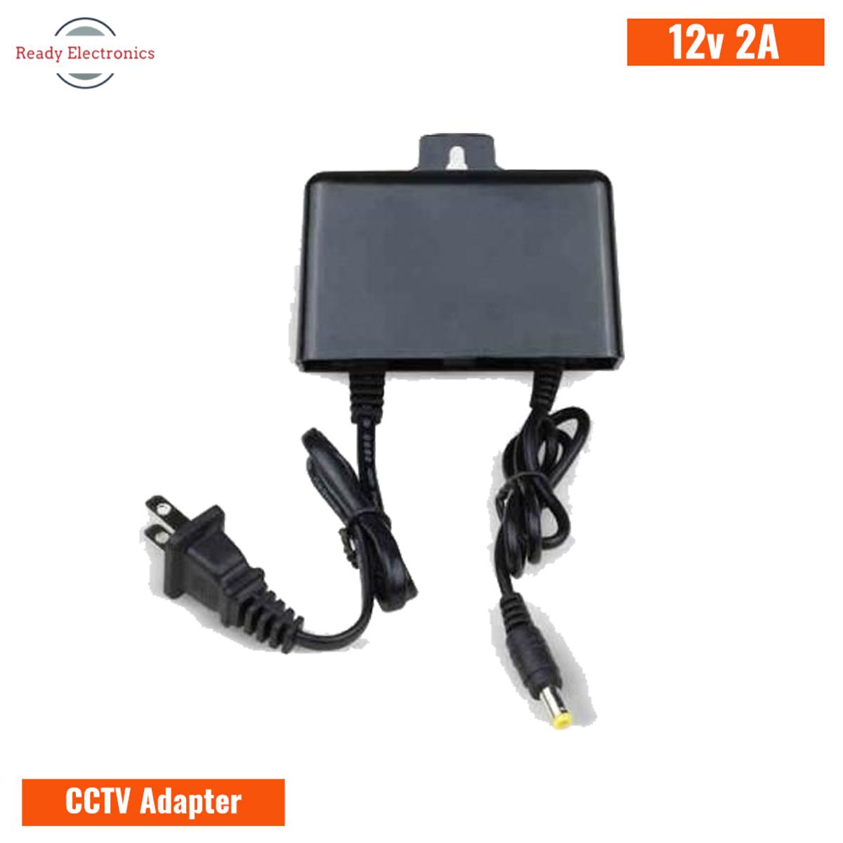 Picture of CCTV Camera Adapter DC 12V 2A SMPS Power Supply lighting transformer For Security System IP Camera LED Strip light W1209, XH-M452