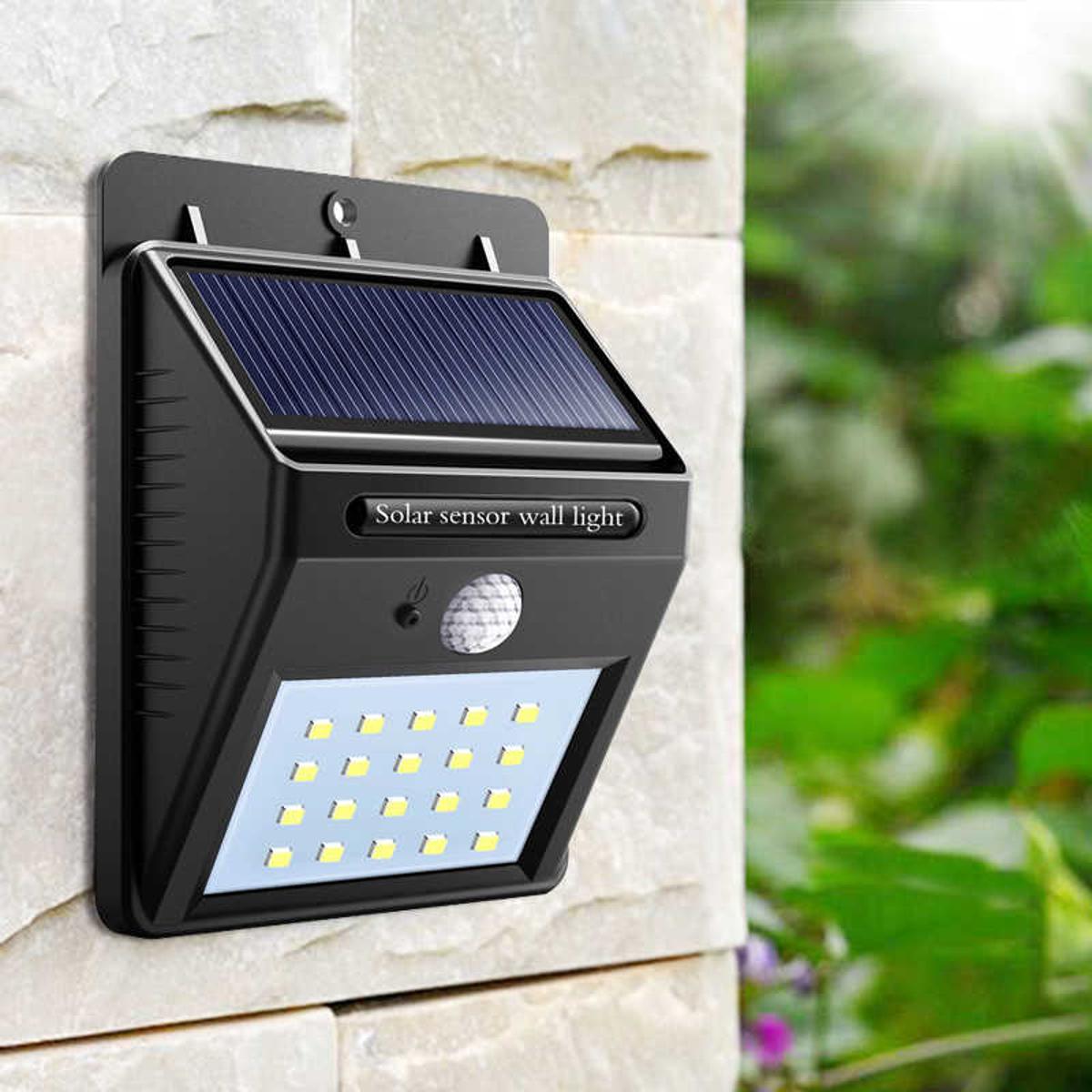 Picture of Solar Power 20 LED PIR Motion Sensor Wall Light Waterproof Outdoor Path Yard Garden Security Lamp Picture of Solar Power 20 LED PIR Motion Sensor Wall Light Waterproof Outdoor Path Yard Garden Security Lamp
