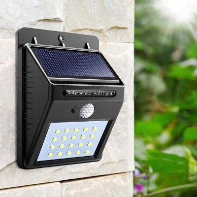 Picture of Solar Power 20 LED PIR Motion Sensor Wall Light Waterproof Outdoor Path Yard Garden Security Lamp Picture of Solar Power 20 LED PIR Motion Sensor Wall Light Waterproof Outdoor Path Yard Garden Security Lamp