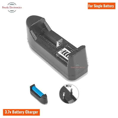 Picture of Single Universal Battery Charger For 3.7V 18650 16340 14500 Li-ion Rechargeable Batteries Picture of Single Universal Battery Charger For 3.7V 18650 16340 14500 Li-ion Rechargeable Batteries