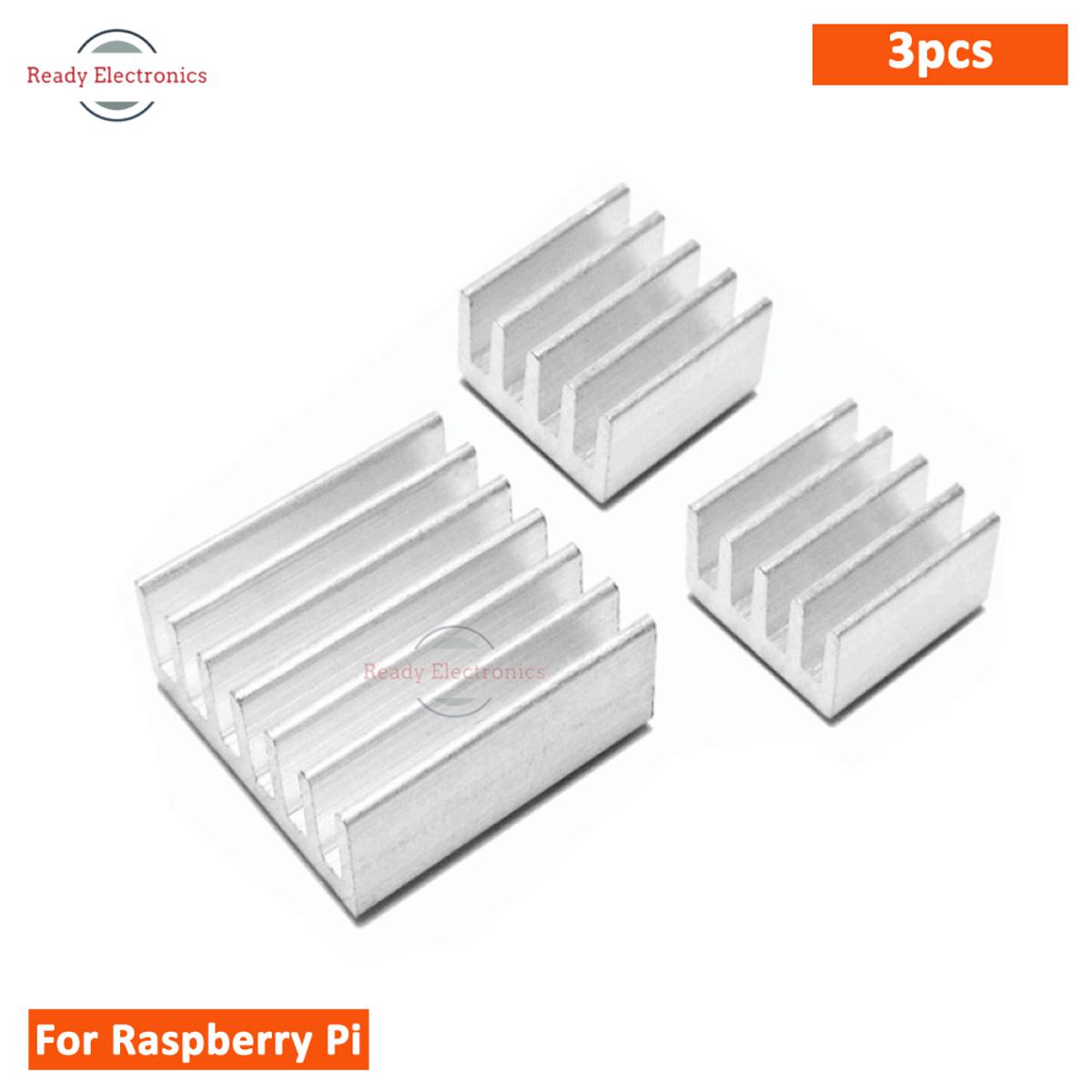 Picture of Heat sinks for Raspberry Pi- 3pcs