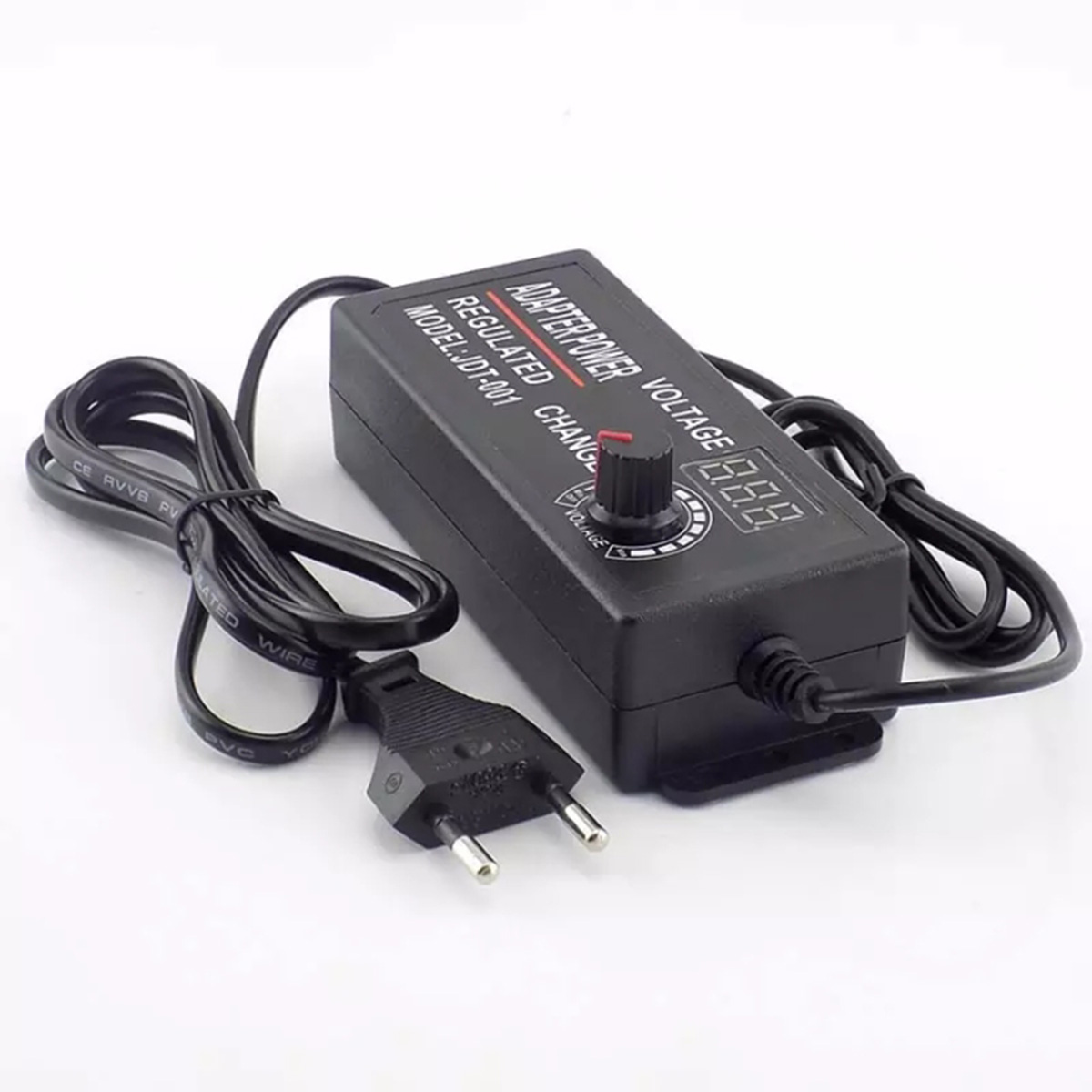 Picture of ZY-001 Adjustable DC 24V 3A Power Adapter with LED Voltmeter 775 Motor Power Supply Universal AC 100-220V to DC 3v 12V 24V 9v 24V Ad