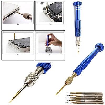 Picture of Magnetic 5In1 Pentalobe Screwdriver Repair Tool Set For Various Uses - Screw Driver Set Picture of Magnetic 5In1 Pentalobe Screwdriver Repair Tool Set For Various Uses - Screw Driver Set