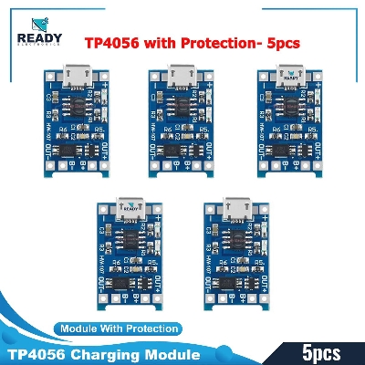 Picture of Tp4056 1A Battery Charging Module With Protection-Micro B Usb - Solar Panel - solar panel 100w Picture of Tp4056 1A Battery Charging Module With Protection-Micro B Usb - Solar Panel - solar panel 100w