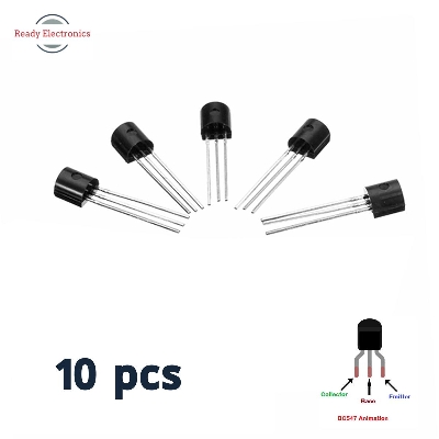 Picture of Transistor BC547 (Transistor for Electronics Project and Circuitry use)- 10pcs