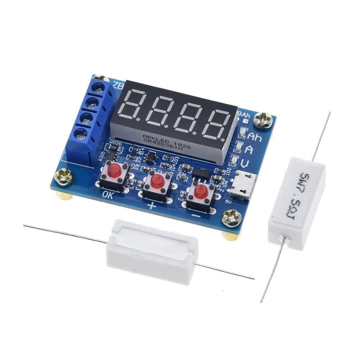 Picture of ZB2L3 Li-ion Lithium, Lead-acid 1.5V-12V Battery Capacity Meter & Discharge Tester for 18650 Li-ion Lithium Battery- HW-586