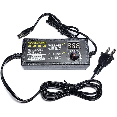 Picture of 3V-24V Adjustable AC/DC Switching Power Adapter