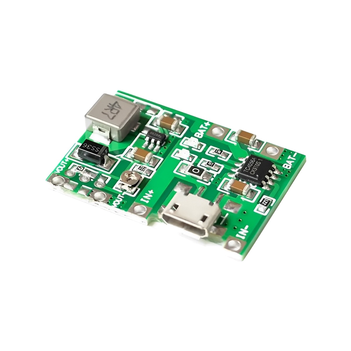 Picture of Lithium Li-ion 18650 3.7V 4.2V Battery Charger Board DC-DC Step Up Boost Module Picture of Lithium Li-ion 18650 3.7V 4.2V Battery Charger Board DC-DC Step Up Boost Module