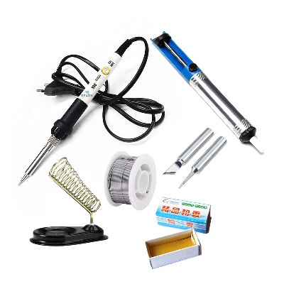 Picture of 60W Soldering Iron XCY 908 Adjustable | Complete Soldering Iron Combo - 6pcs Set for Precision Work Picture of 60W Soldering Iron XCY 908 Adjustable | Complete Soldering Iron Combo - 6pcs Set for Precision Work