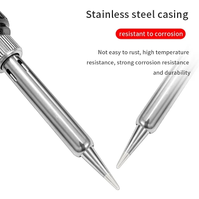 Picture of 60W Soldering Iron XCY 908 Adjustable | Complete Soldering Iron Combo - 6pcs Set for Precision Work Picture of 60W Soldering Iron XCY 908 Adjustable | Complete Soldering Iron Combo - 6pcs Set for Precision Work