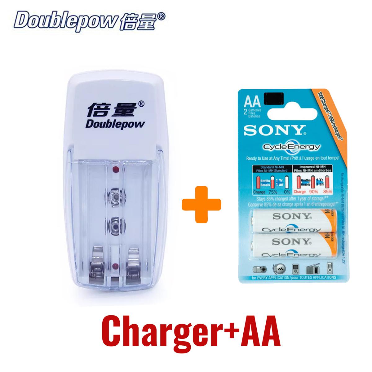 Picture of Battery Charger Combo DP-D01 Including 2 Unit AA Size Rechargeable Battery - Battery