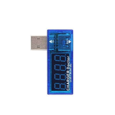 Picture of Digital USB Mobile Power charging current voltage Tester Meter Mini USB charger doctor voltmeter ammeter
