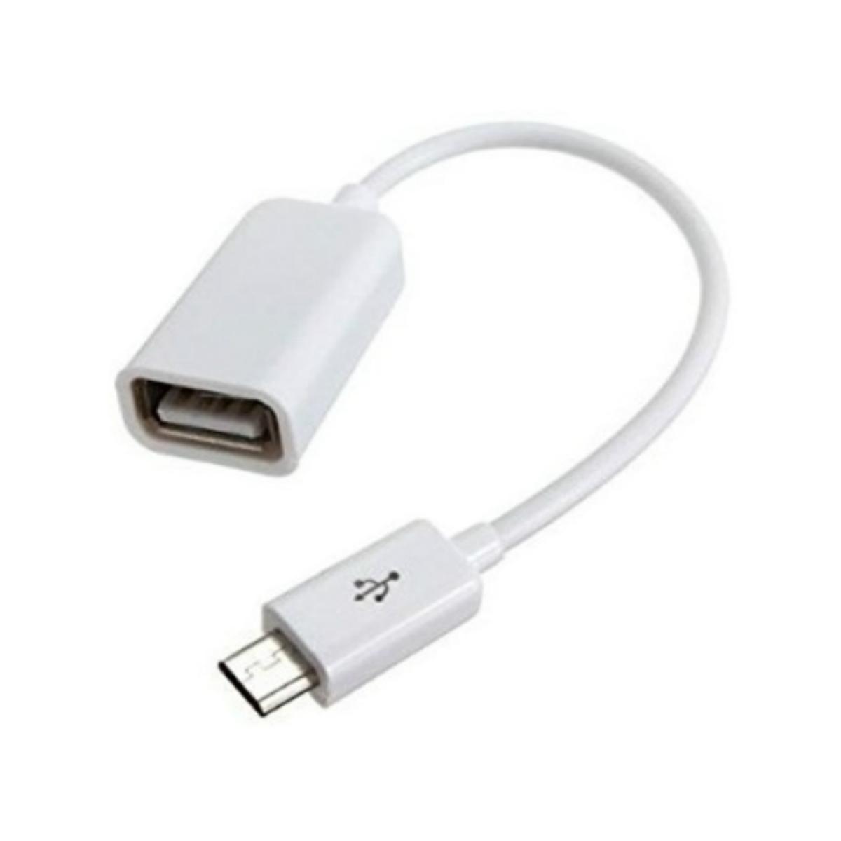 Picture of Micro USB OTG Cable (White)