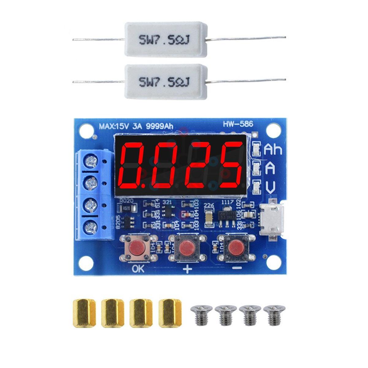 Picture of Battery Capacity Tester Meter- HW-586 ZB2L3 Picture of Battery Capacity Tester Meter- HW-586 ZB2L3