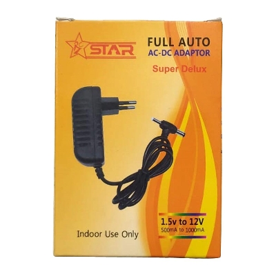 Picture of Universal Automatic 1.5V to 12V Power Adapter Charger - Multi Plug