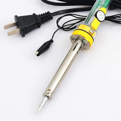 Picture of High Quality - Hand Equipment High Insulated 200-450 ℃ Temperature Adjustable Soldering Iron 60W-Transparent - Reliable and Durable