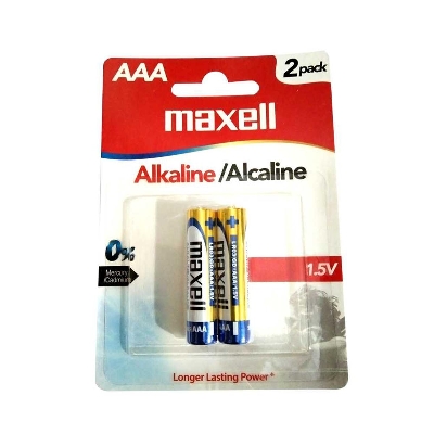 Picture of Maxell Alkaline Battery AAA- 2pcs Picture of Maxell Alkaline Battery AAA- 2pcs