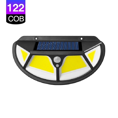 Picture of Motion sensor 4 sides 3 modes 122 cob PIR solar sensor wall light solar garden light