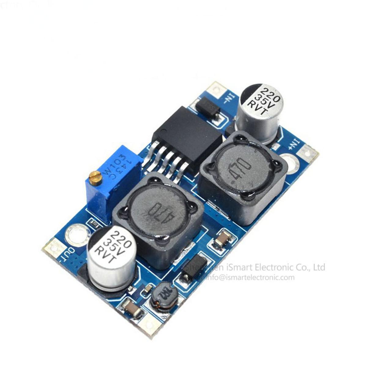 Picture of DC-DC XL6009 Auto Boost Buck Adjustable Step Up Step Down Converter Module Solar 1.25-36V Voltage Board MOSFET Switch DSN6000AUD- XL6009