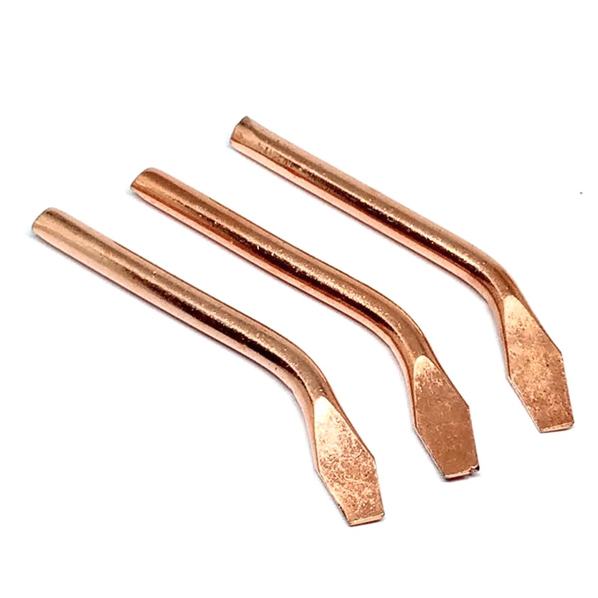 Picture of 60W Soldering Iron Coper Bit Bend, Iron Tip Coper Replaceable