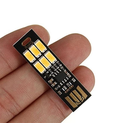 Picture of Portable Energy Efficient Night Lamp Laptop Keyboard LED Dimmable USB Light