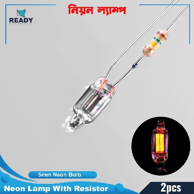 Picture of Neon Bulb Environmental Protection Neon, Neon Light 5mm * 13mm 60v~220v neon bulb