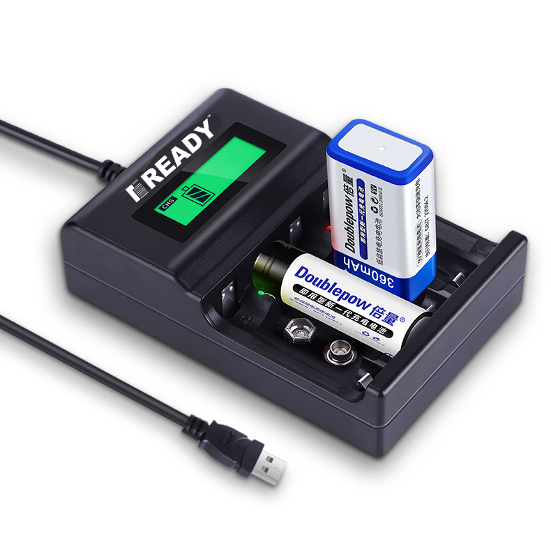 Picture of READY RE95 1.2v AA AAA Nimh Nicd Cell 9v Li Ion - 12 Volt Battery Charger - Rechargeable Battery Charger Picture of READY RE95 1.2v AA AAA Nimh Nicd Cell 9v Li Ion - 12 Volt Battery Charger - Rechargeable Battery Charger