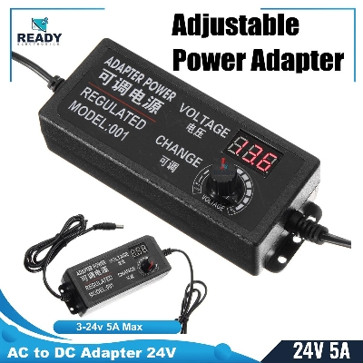 Picture of ZY-001 Adjustable DC 24V 5A Power Adapter with LED Voltmeter 775 Motor Power Supply Universal AC 100-220V to DC 3v 12V 24V 9v 24V Adjustable Power Supply Adapter Screen Display adaptor wall charger Picture of ZY-001 Adjustable DC 24V 5A Power Adapter with LED Voltmeter 775 Motor Power Supply Universal AC 100-220V to DC 3v 12V 24V 9v 24V Adjustable Power Supply Adapter Screen Display adaptor wall charger
