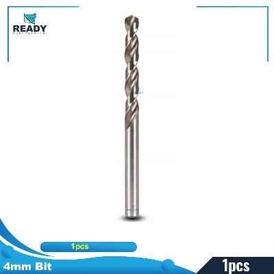 Picture of 4mm Drills Bit 4mm HSS Twist Drill Bits 4mm High Speed Steel With 4mm Shank For Drill Chuck