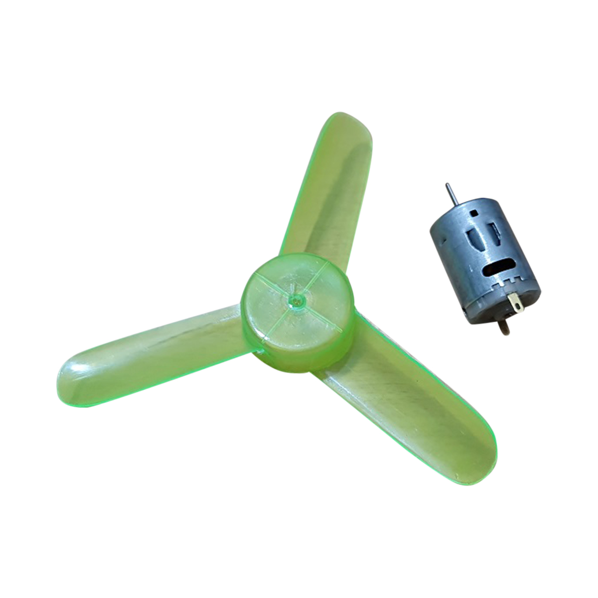 Picture of 6V DC Motor Fan Combo Pack- DIY Kit For 6V DC Fan