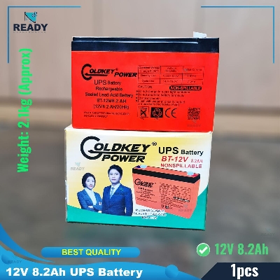 Picture of 12V 8.2Ah Maintenance Free UPS Battery