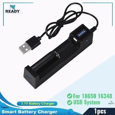 Picture of ABS - Reliable Overheat - Overcurrent - Overcharge and Over discharge Protection - Battery Charger - For 18650 16340 14500 AA AAA CR123A Picture of ABS - Reliable Overheat - Overcurrent - Overcharge and Over discharge Protection - Battery Charger - For 18650 16340 14500 AA AAA CR123A