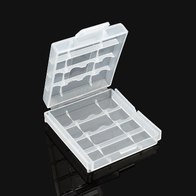Picture of 4 Slots Hard Plastic Battery Storage Boxes Case AA AAA Battery Holder Container Box With Clips For 4X AA/AAA Batteries Picture of 4 Slots Hard Plastic Battery Storage Boxes Case AA AAA Battery Holder Container Box With Clips For 4X AA/AAA Batteries