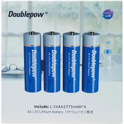 Picture of 2pcs 1.5v 2775mWh li ion top rechargeable batteries for accounting calculator Camera and other appliances Picture of 2pcs 1.5v 2775mWh li ion top rechargeable batteries for accounting calculator Camera and other appliances