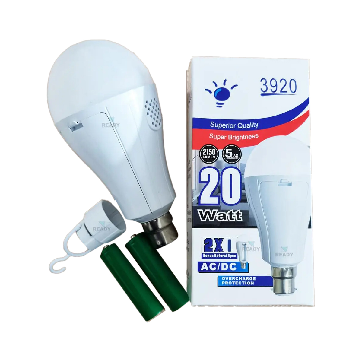 Picture of Rechargeable Light 15-20 W Double Battery AC/DC Rechargeable LED Emergency Energy Saving LED Bulb Rechargeable Emergency Auto Bulb 15-20 Wat-1 Set Picture of Rechargeable Light 15-20 W Double Battery AC/DC Rechargeable LED Emergency Energy Saving LED Bulb Rechargeable Emergency Auto Bulb 15-20 Wat-1 Set