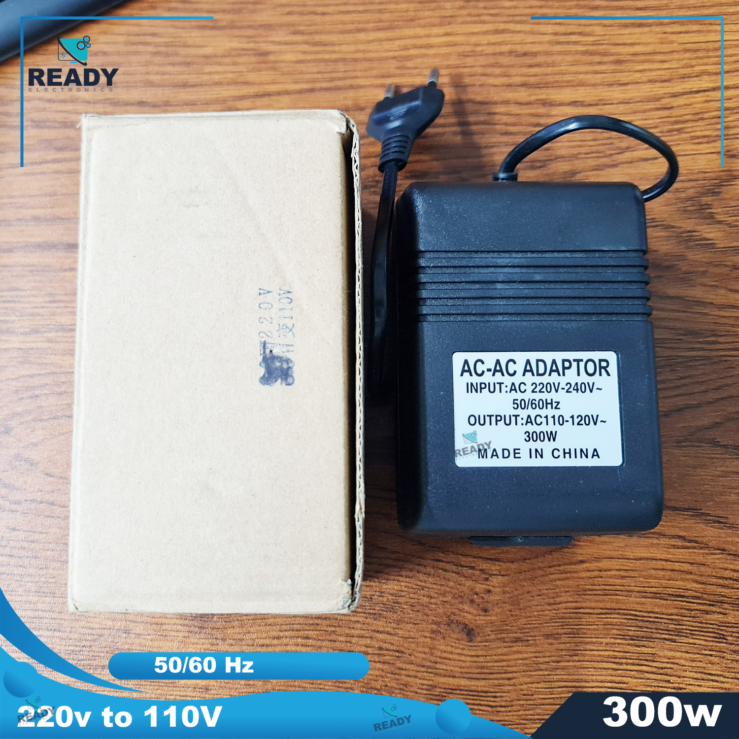 Picture of 220V to 110V Converter AC Converter Step Down Transformer 220V – 110V (300W)