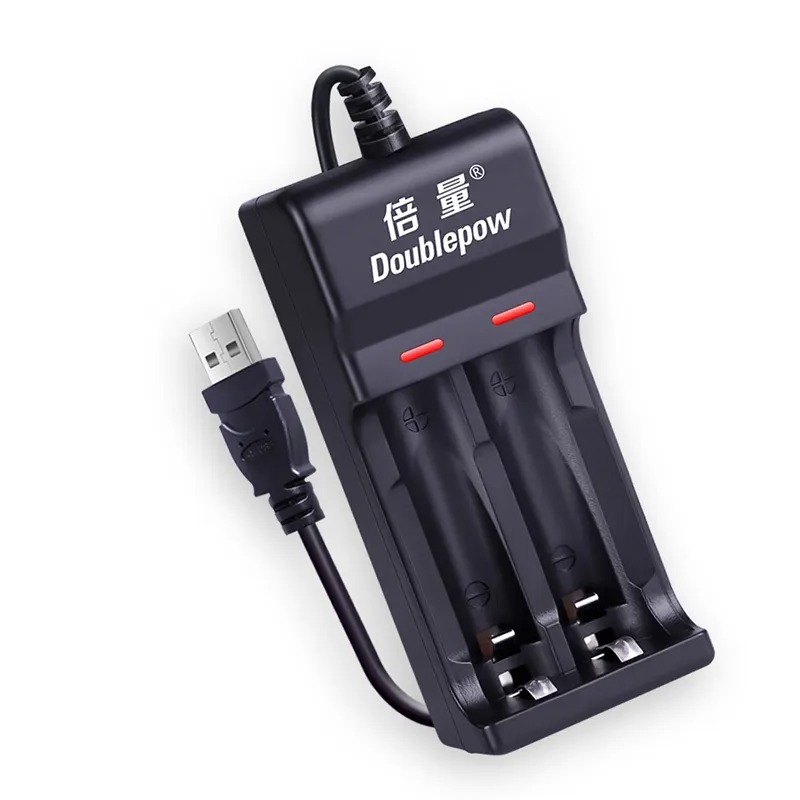 Picture of Doublepow UK22 2 bay NiMH NiCD AA AAA Battery Charger With USB Port for Rechargeable Batteries Picture of Doublepow UK22 2 bay NiMH NiCD AA AAA Battery Charger With USB Port for Rechargeable Batteries